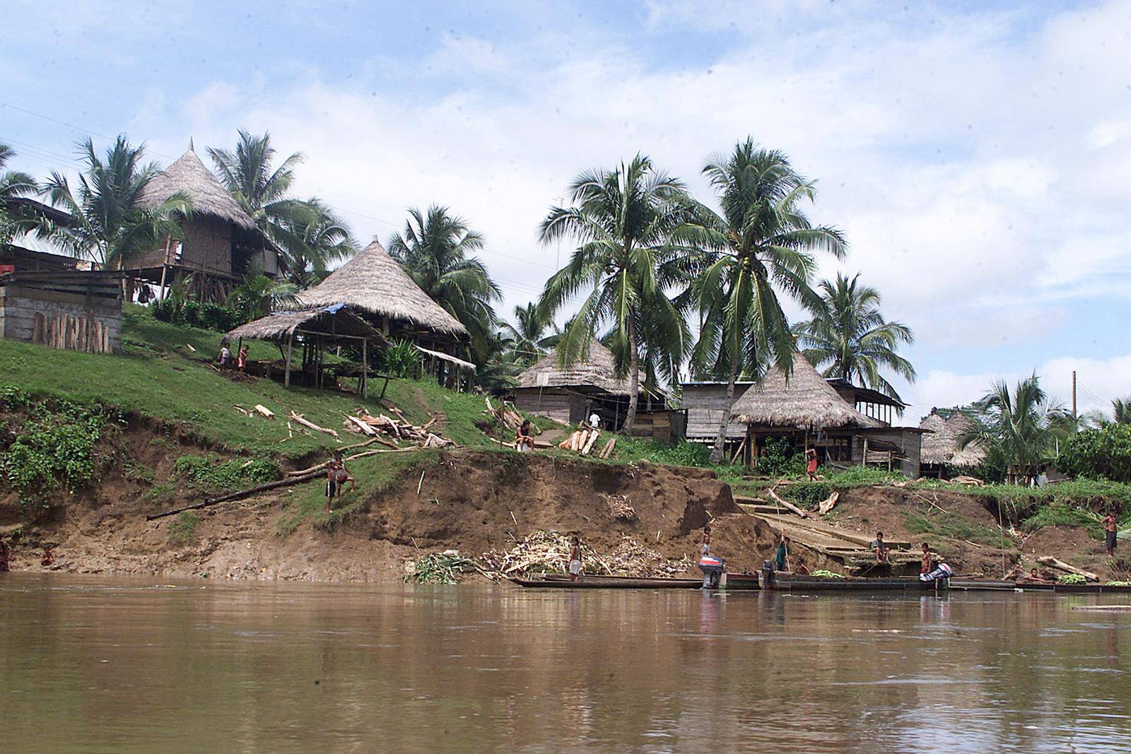 FILE PHOTO: El Choco village a main military checkpoint in the Darien Gap