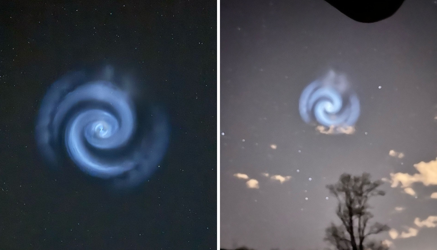 FOTO/VIDEO Hrvate šokiralo misteriozno plavo svjetlo: 'Kao da se otvara portal na nebu'