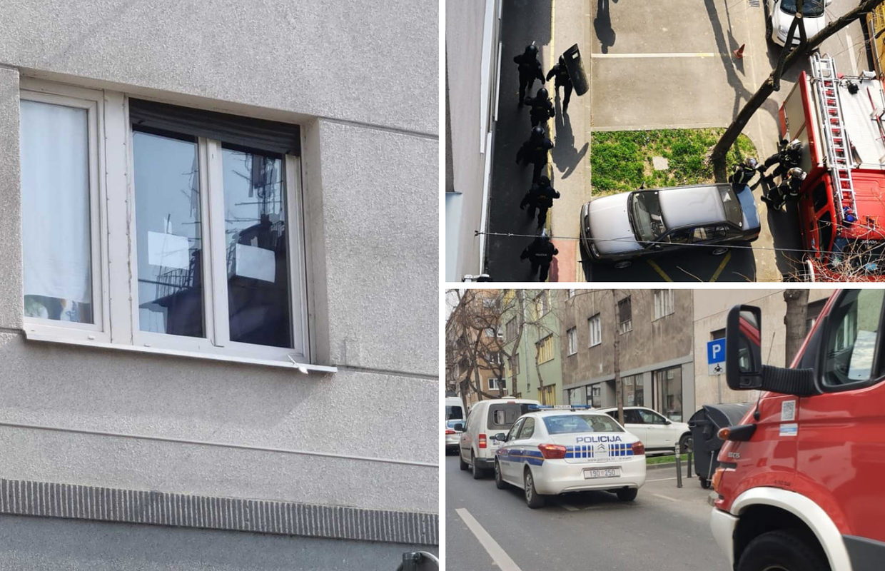 Zatvorila se u stan i prijetila bombama, odvela je policija: U tom istom ulazu živi i Kolinda