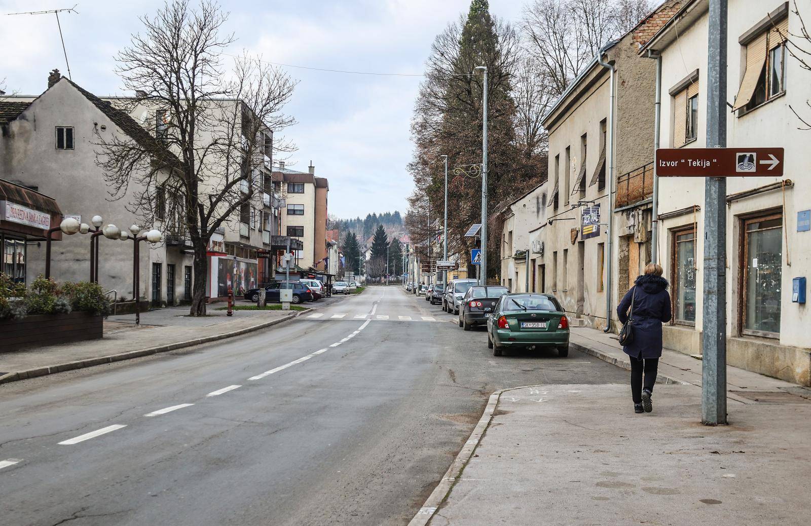 Grad Hrvatska Kostajnica za vrijeme pandemije koronavirusa