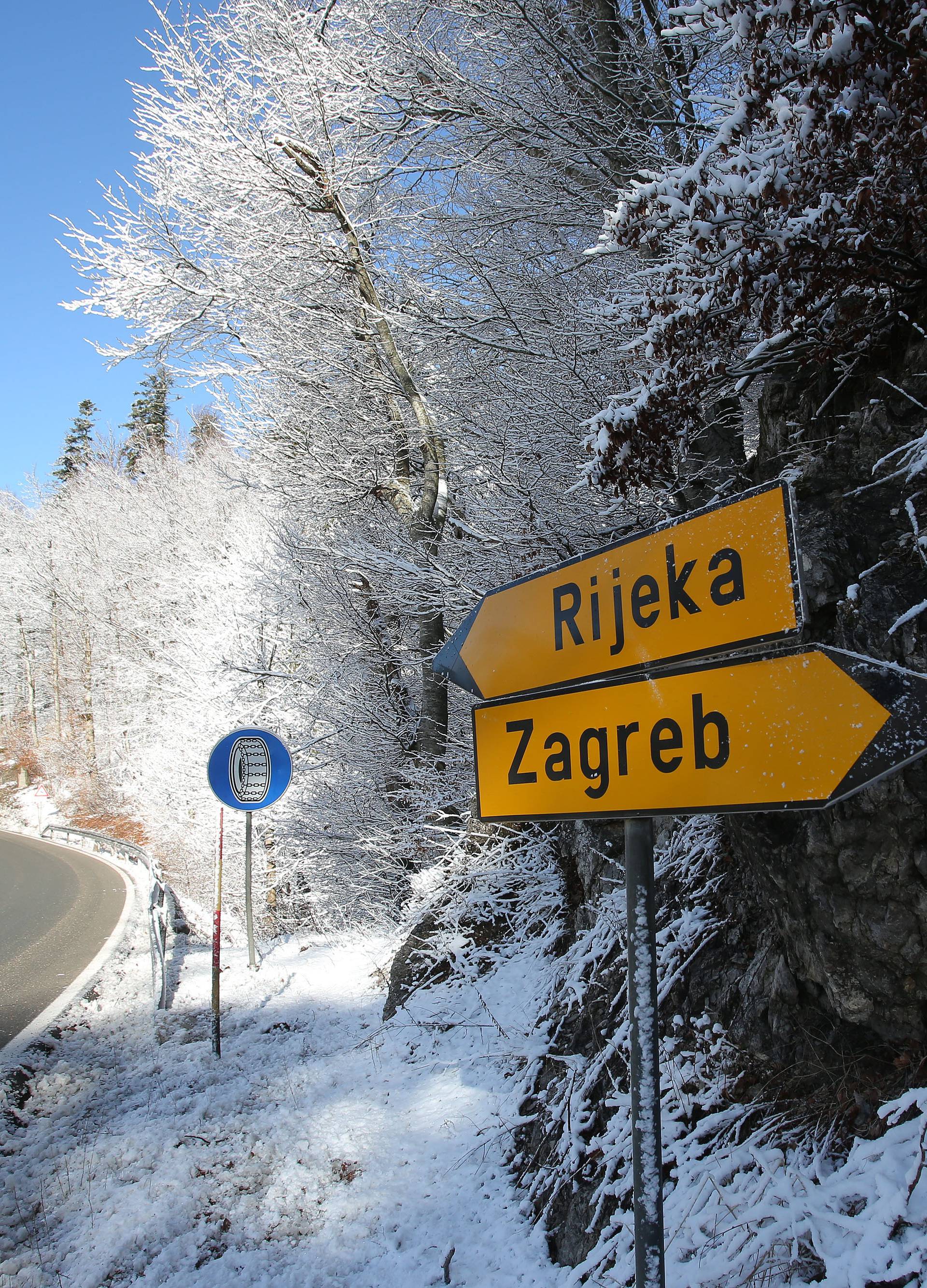 Fotografije Gorskog kotara pod snijegom izgledaju kao iz bajke