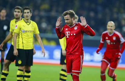 Bayern M. u Dortmundu razbio Borussiju, Götze zabio prvi gol