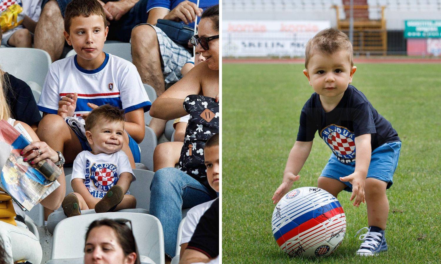 Hajduk ugostio dječaka čija je slika skupila milijun 'lajkova'