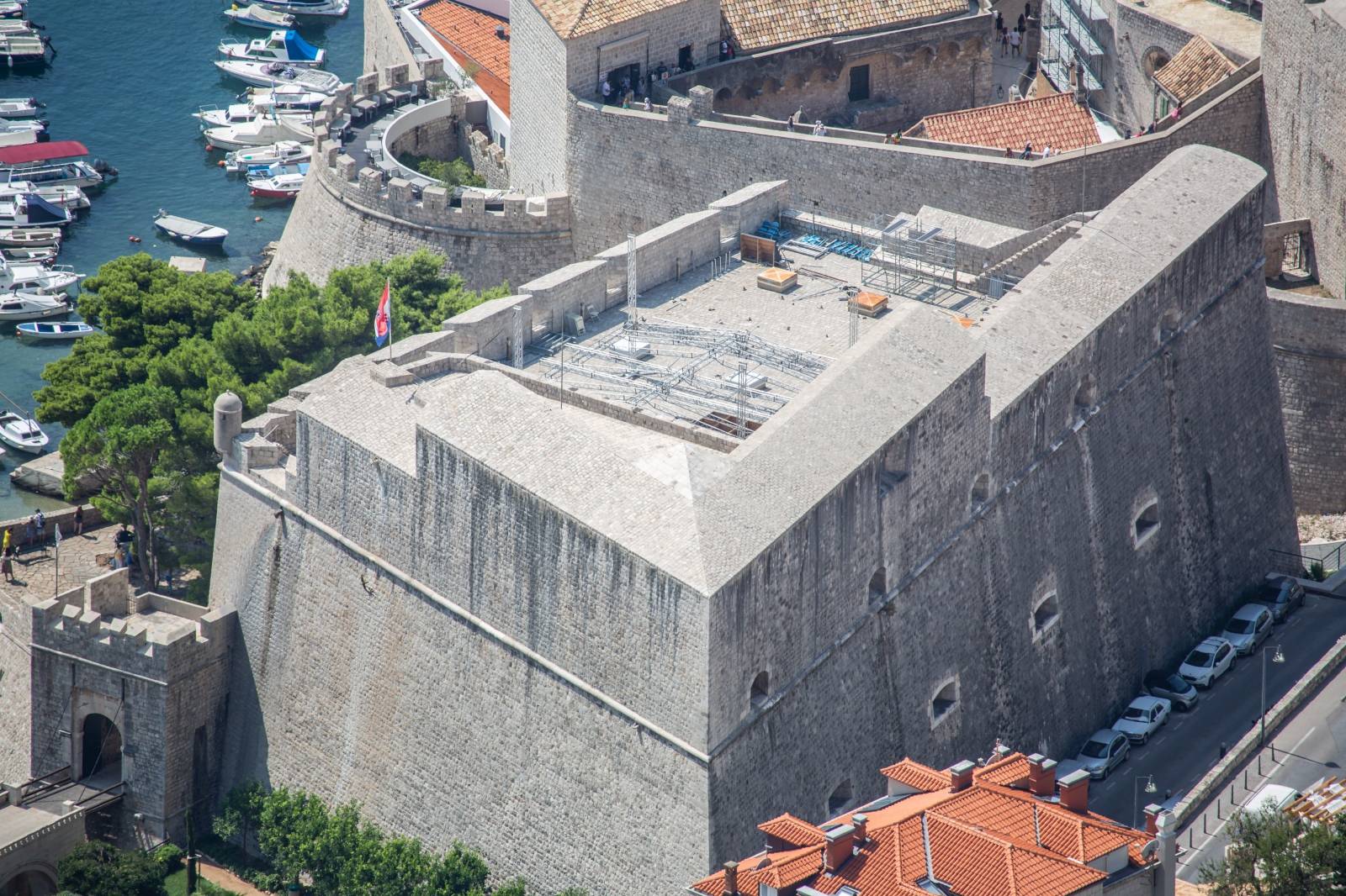Panorama Dubrovnika sa SrÄa