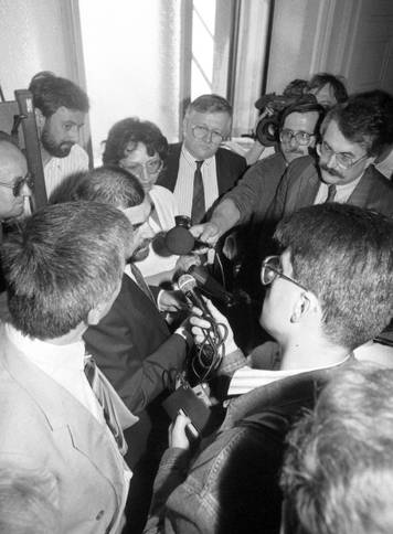 Prvi saziv Sabora Republike Hrvatske konstituiran je 30. svibnja 1990.