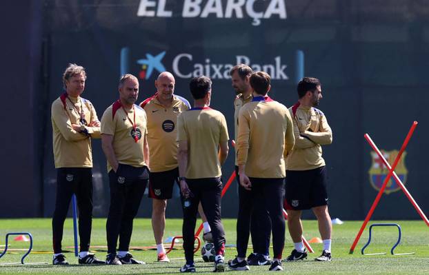 Champions League - FC Barcelona Training
