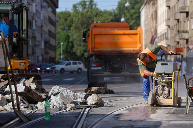 Zagreb: Zbog radova križanje Šubićeve i Zvonimirove ulice zatvara se za promet na mjesec dana
