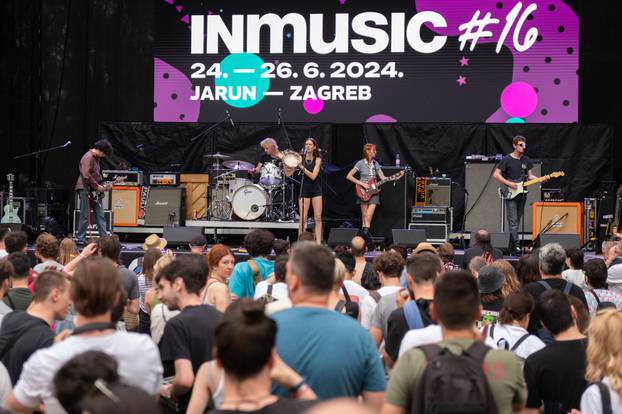 Zagreb: Bar Italia nastupili na 16. izdanju InMusic festivala