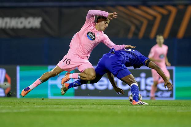 Zagreb: UEFA Europska liga, grupna faza, 4. kolo, GNK Dinamo - Celta Vigo