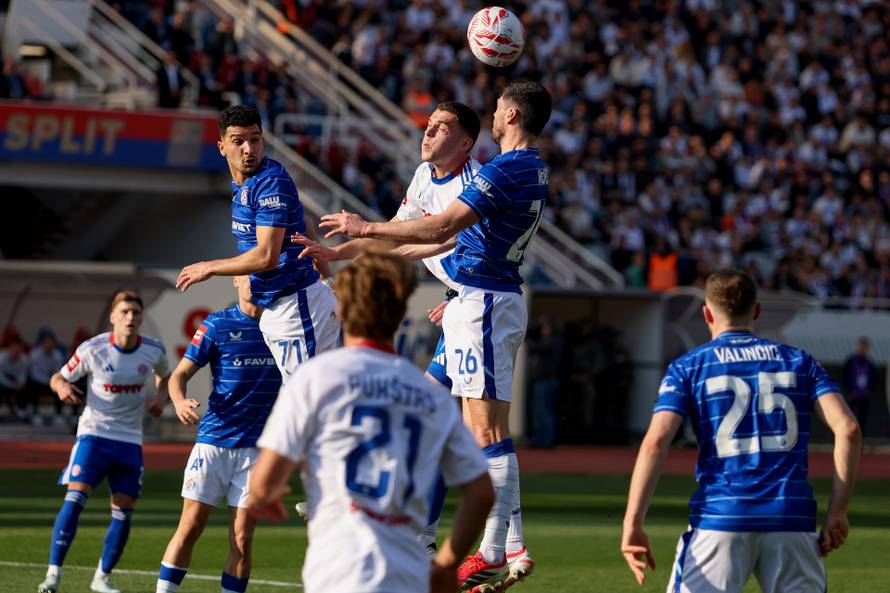 Split: Hajduk i Dinamo sastali se u 25. kolu SuperSport HNL-a
