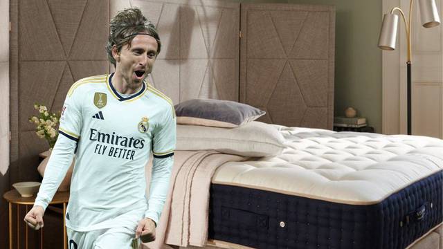 Ovo je madrac od 55.000 eura na kojem spava Luka Modrić! Košta kao novi Mercedes...