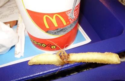 U McDonald's krumpiriću pronašla niti nalik na kosu