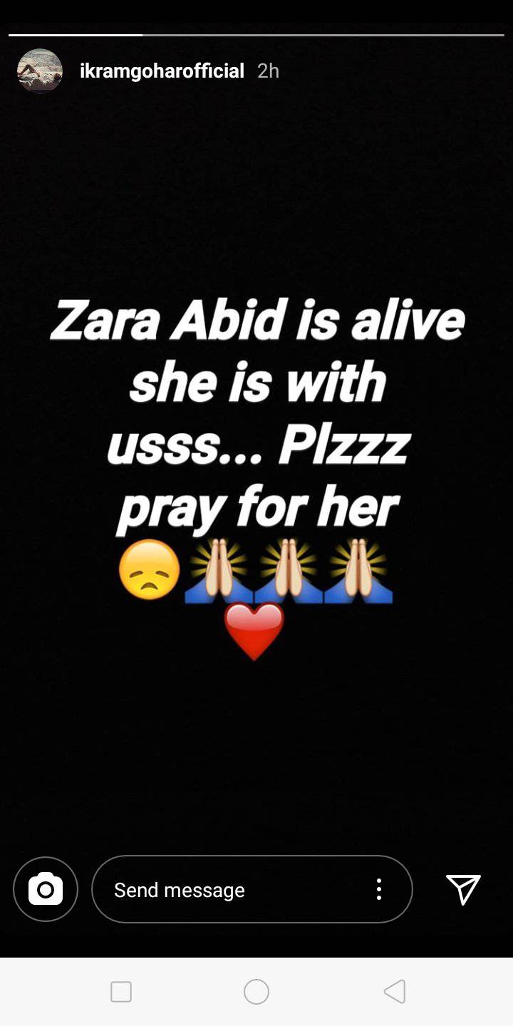 Manekenka Zara Abid poginula je u padu aviona u Pakistanu?