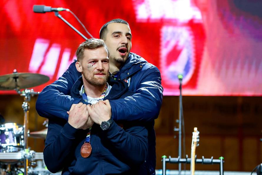 Zagreb: Svečani doček rukometnih reprezentativaca nakon osvojene bronce na Europskom prvenstvu