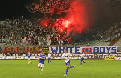 Uefa odlučila: Transparent Torcide ipak je rasistički