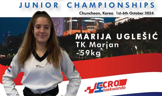 Marija Uglešić brončana na juniorskom SP-u u taekwondou