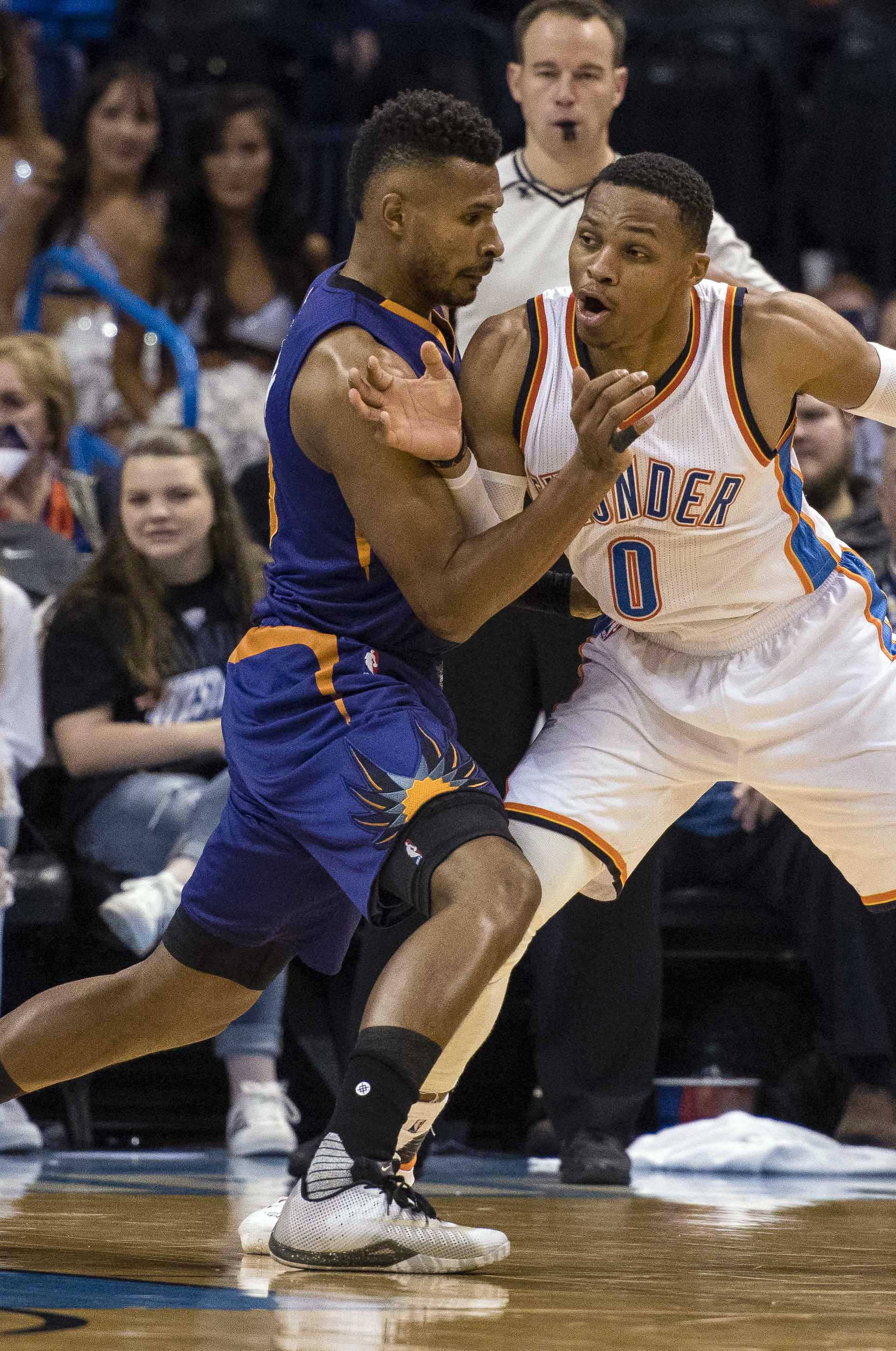 NBA: Phoenix Suns at Oklahoma City Thunder