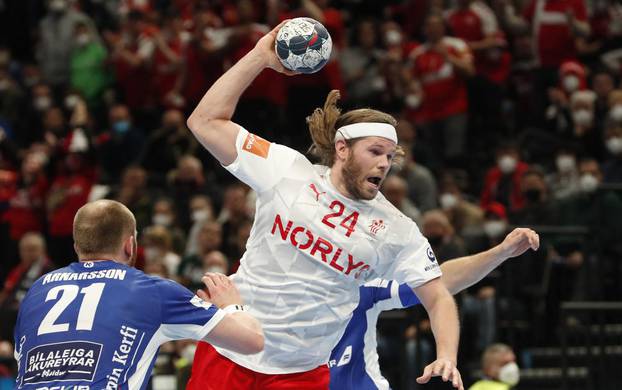 EHF 2022 Men's European Handball Championship - Main Round - Denmark v Iceland
