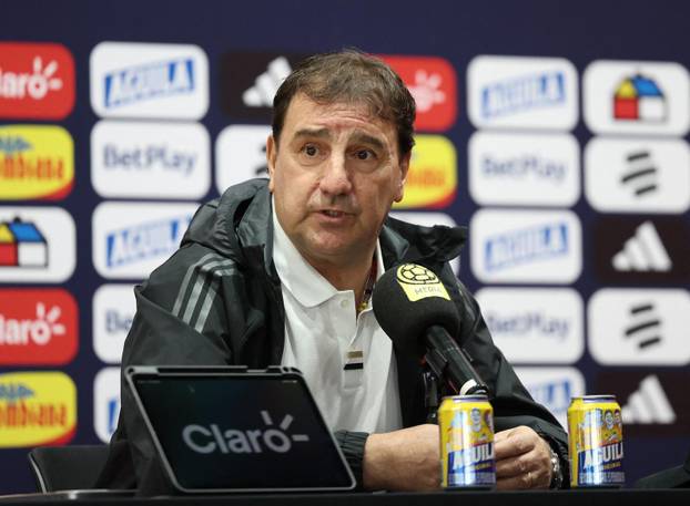 FIFA World Cup 2026 - Colombia national team coach Nestor Lorenzo holds press conference