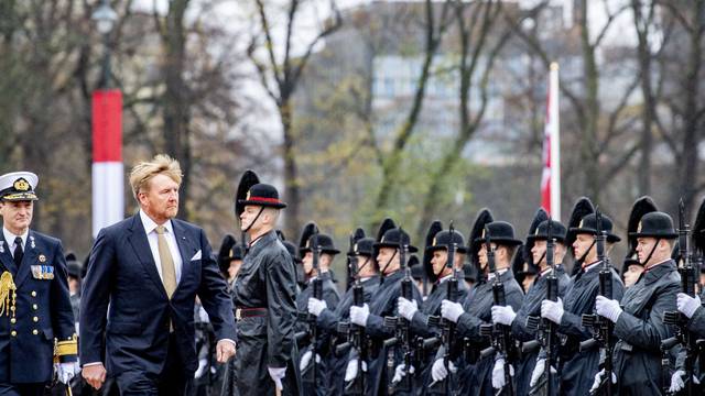 Dutch King and Queen state visit Norway day 1