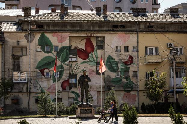 Mural festival, in Kosovo