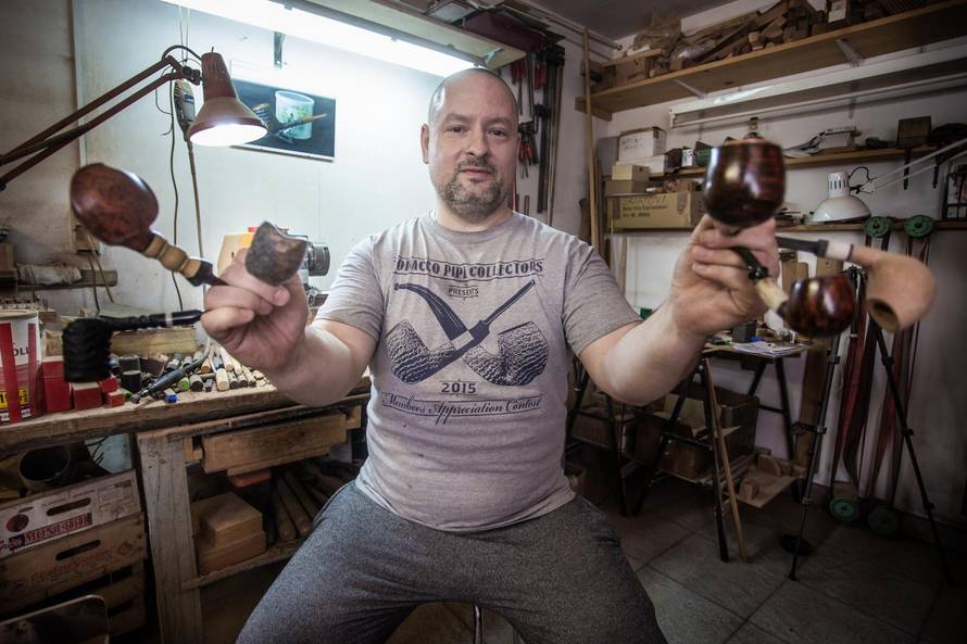 Daniel iz Osijeka radi unikatne lule: Nekoliko ekskluzivnih sam prodao i za oko 1000 eura