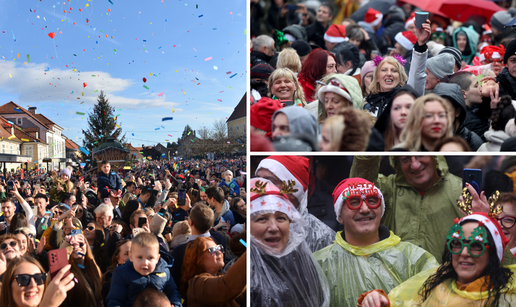 FOTO U Fužinama i Samoboru u podne veselo ispraćena stara te dočekana nova 2024. godina