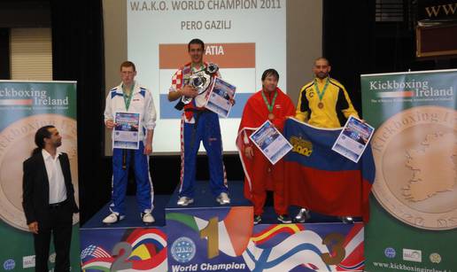 Pero Gazilj (30) četverostruki svjetski prvak u kick-boxu!