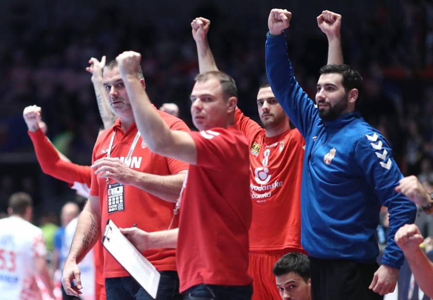 Graz: Hrvatska i Srbija susreli se u posljednjem kolu skupine A Europskog prvenstva u rukometu