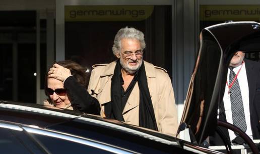 Placido Domingo doputovao je u Zagreb sa suprugom Martom