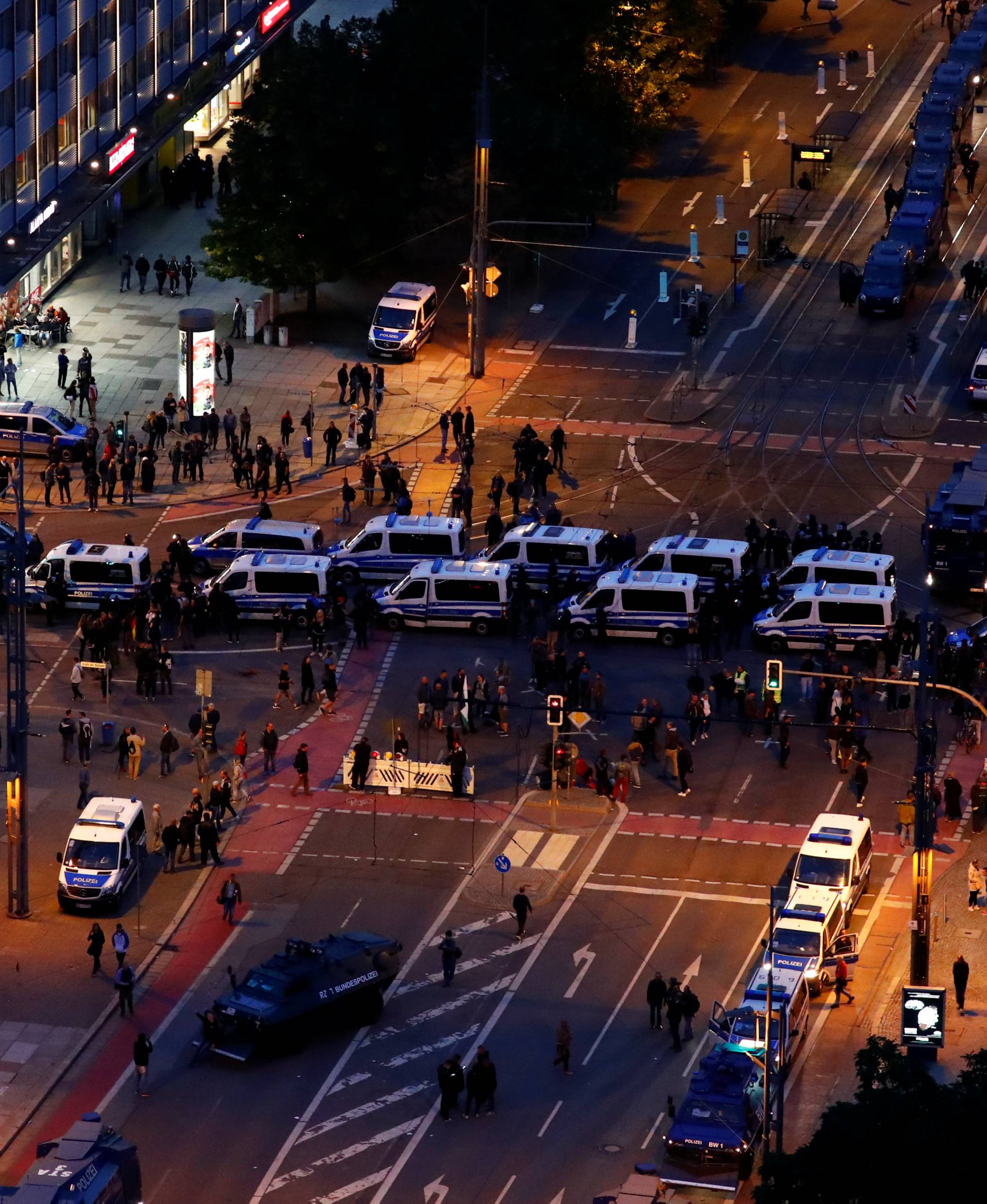 Demonstrations following the killing of a man in Chemnitz