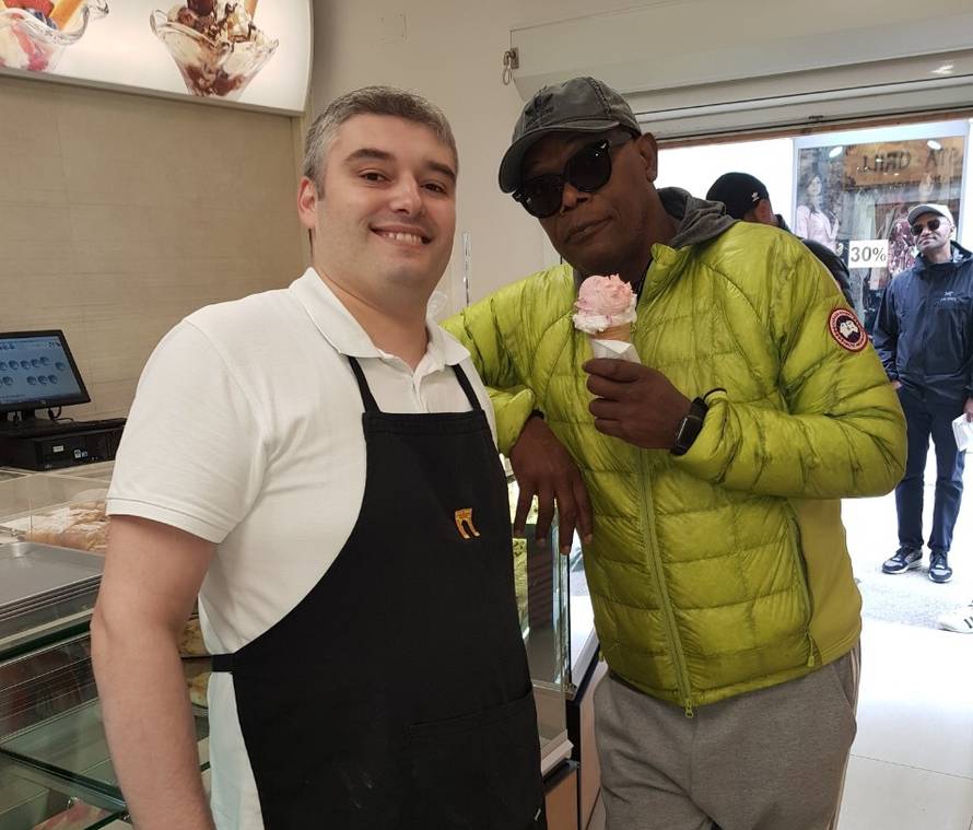 Uživao u istarskom sladoledu: 'Čuo sam da je ovdje najbolji...'