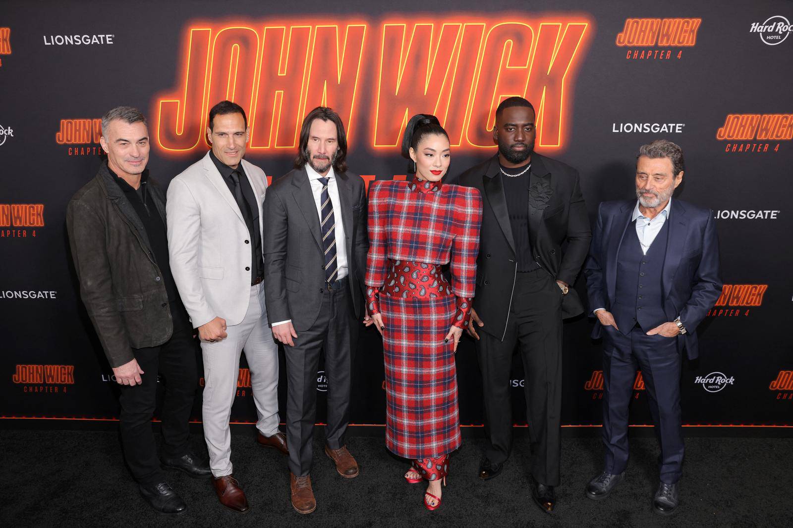 Screening of "John Wick: Chapter 4" in New York City