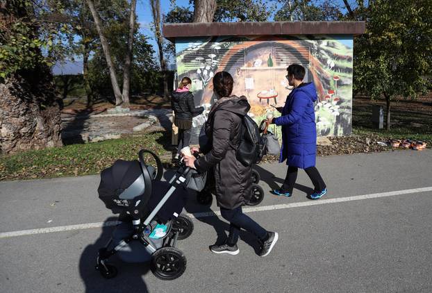 Ježeva kućica na Bundeku: Mural koji će uveseljavati sve