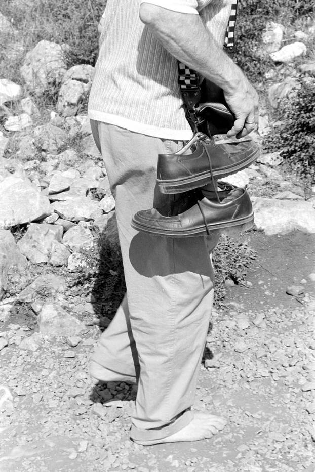 Brojni vjernici na obilježavanju 10. godišnjice ukazanja u Međurgorju, 25.6.1991.