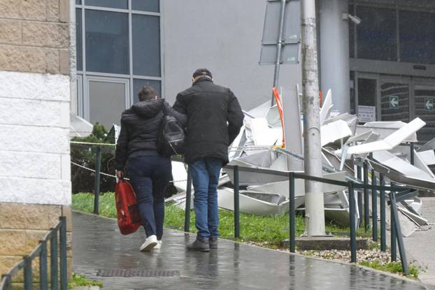 Zagreb: Nevrijeme o&scaron;tetilo nadstre&scaron;nicu na Rebru