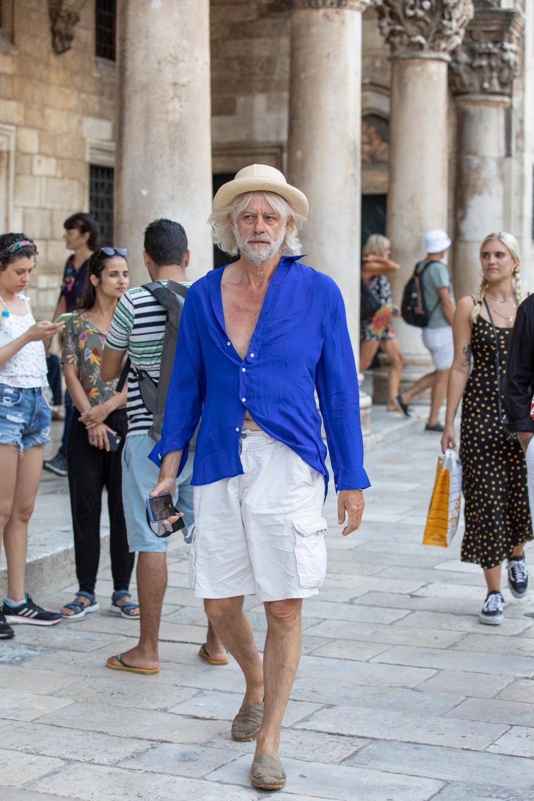 Legendarni glazbenik, Sir Bob Geldof s prijateljem i suprugom uživao u čarima Dubrovnika