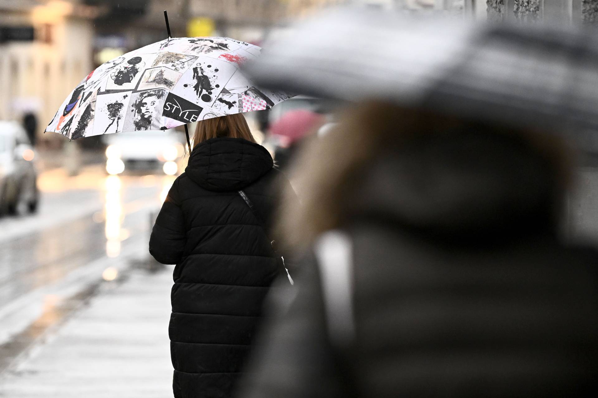 Zagreb se probudio okupan kišom