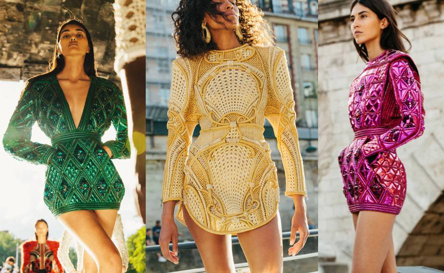 Balmain Haute Couture: Mikro haljine s glamuroznim faktorom