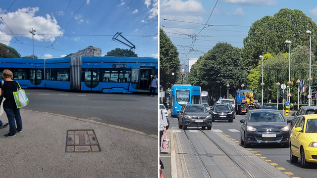 VIDEO Zagreb: Tramvaj iskočio iz tračnica: 'Čuo se jak udarac'