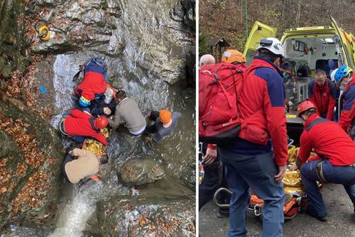 Survao se u Vražjem prolazu, pao u potok i ostao bez svijesti