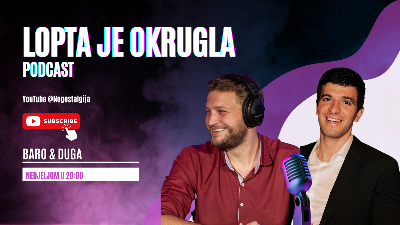 Lopta je okrugla - Novi Youtube podcast koji otkriva sve strane nogometa