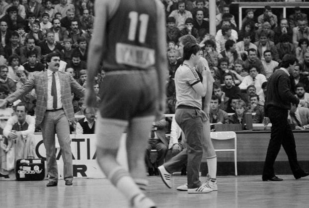 Druga utakmica finala play-offa Prvenstva Jugoslavije 1986. godine, KK Cibona - KK Zadar