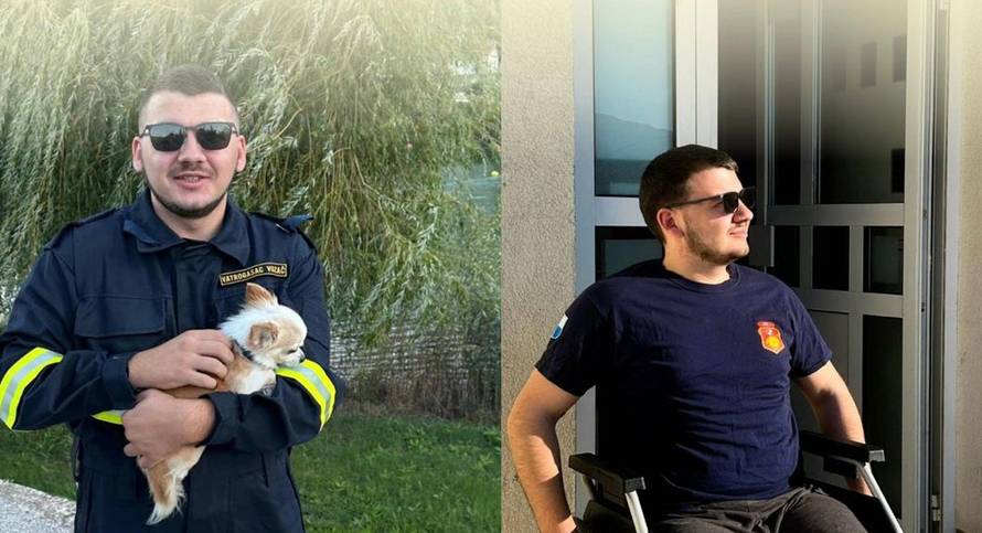 Mladi vatrogasac prošle godine ostao bez dvije noge: 'Život mi se preko noći promijenio...'