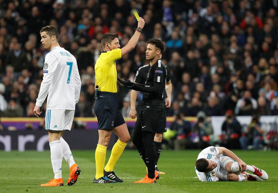 Champions League Round of 16 First Leg - Real Madrid vs Paris St Germain