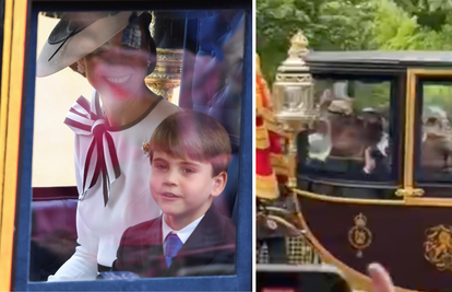 Snimili smo Kate Middleton s djecom u Londonu: Tisuće ljudi joj oduševljeno maše i skandira