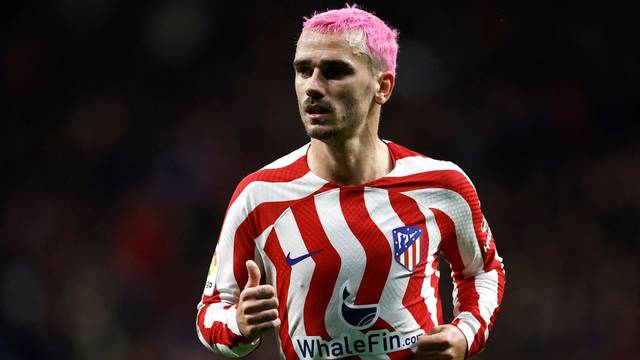 Griezmann je protiv Barce igrao s kosom obojanom u ružičasto