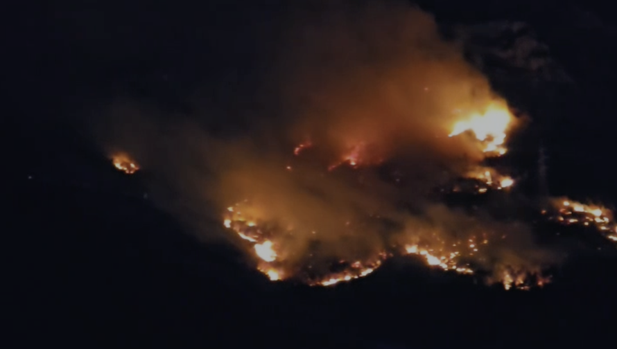 Lokaliziran požar kod Solina