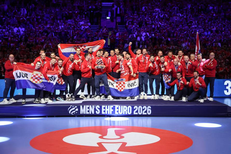 Dodjela medalja hrvatskoj rukometnoj reprezentaciji