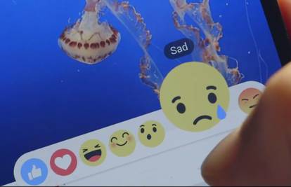 Umjesto 'dislike' tipke na Fejs nam stižu reakcije 'smajlićima'